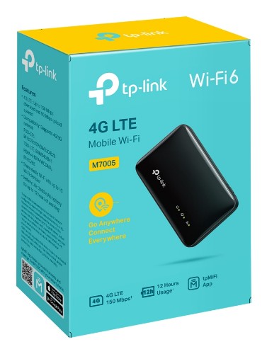 TP-Link M7005 wireless router Single-band (2.4 GHz) 4G Black
