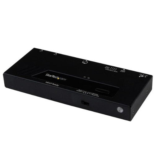 StarTech.com 2 Port HDMI Switch w/ Automatic and Priority Switching - 1080p - TAA