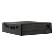 StarTech.com Multi-Mode (MM) SC Fiber Media Converter for 10/100Mbps Networks, Standalone Ethernet to SC MM Fiber Media Converter, 1310nm, 2km - TAA