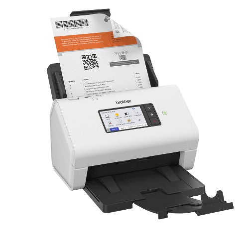Brother ADS-4900W scanner ADF + Sheet-fed scanner 600 x 600 DPI A4 Black, White
