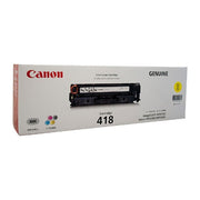 Canon 418 Y toner cartridge 1 pc(s) Original Yellow
