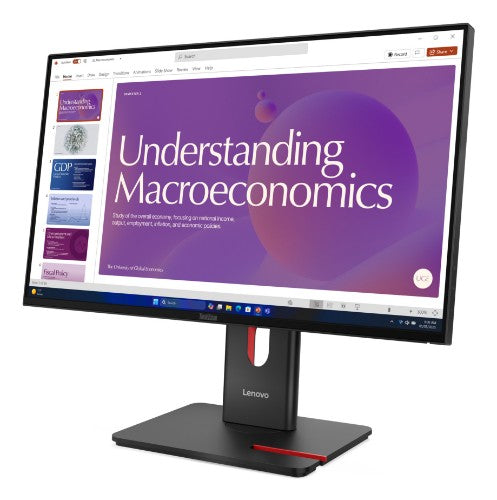 Lenovo ThinkVision T24D-40 computer monitor 60.5 cm (23.8") 1920 x 1080 pixels Full HD LCD Black