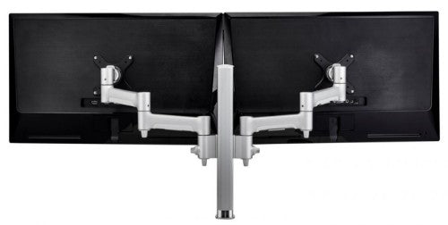 Atdec AWMS-2-4640-C-S monitor mount / stand 81.3 cm (32") Silver Desk