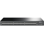 TP-Link TL-SG1048 network switch Unmanaged Gigabit Ethernet (10/100/1000) 1U Black