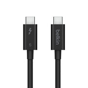 Belkin INZ005FQ1MBK Thunderbolt cable 1 m 120 Gbit/s Black