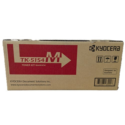 KYOCERA TK-5154M MAGENTA TONER FOR M6535CIDN/P6035CDN - 10K
