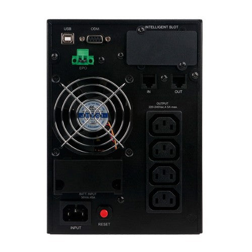 CyberPower OLS1500E uninterruptible power supply (UPS) Double-conversion (Online) 1.5 kVA 1200 W 4 AC outlet(s)