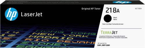 HP 218A BLACK LASERJET TONER CARTRIDGE 1.3K YIELD FOR 3301SDW / 3301FDW