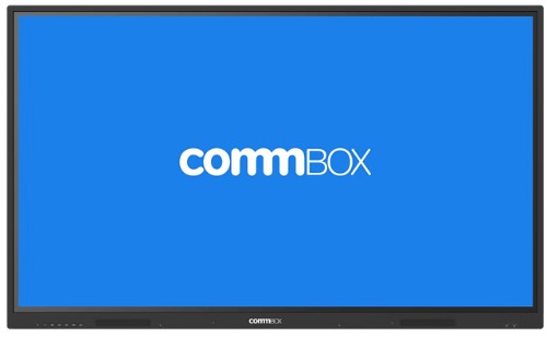 COMMBOX CBIN86 interactive whiteboard 2.18 m (86") 3840 x 2160 pixels Touchscreen Black