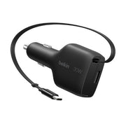 Belkin CCC002FQBK mobile device charger Mobile phone Black USB Fast charging Indoor