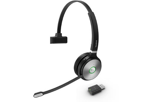 Yealink WH62-MONO Headset Wireless Head-band Calls/Music Black, Grey