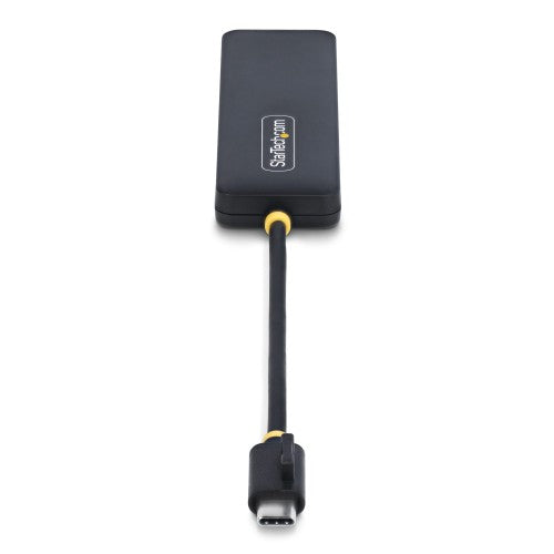 StarTech.com 4-Port USB-C Hub, 5Gbps, USB-C to 4x USB-A, Bus Powered, Small Travel Mini Hub, Multi-Port USB 3.0 Splitter, Portable Hub, Overcurrent Protection