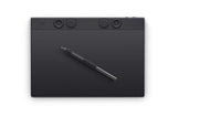 Wacom INTUOS PRO MEDIUM graphic tablet Black 5080 lpi 291 x 206 mm USB/Bluetooth
