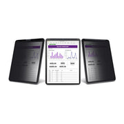 StarTech.com 4-Way Privacy Screen For 12.9-inch iPad Pro, 3rd Gen and Up, For Portrait/Landscape, Touch-Enabled, +/- 30 Deg. View, Blocks up to 51% Blue Light, Matte