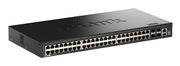 D-Link 52-Port Gigabit Stackable Smart Managed Switch with 4 x 10G SFP+ Ports