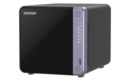 QNAP TS-432X NAS Tower Alpine Alpine AL-524 4 GB DDR4 QNAP QTS Black