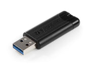 Verbatim PinStripe 3.0 - USB 3.0 Drive 256GB  - Black