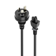 ALOGIC 2m AUS 3 Pin Plug to IEC C5 Power Cable _ In PPE Bag
