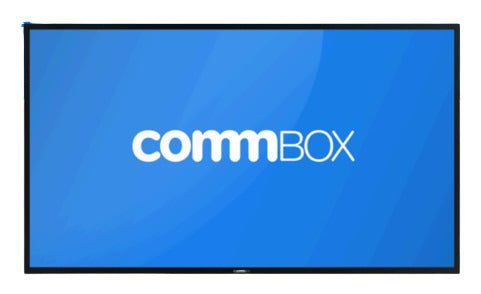 COMMBOX 75"DISPLAY+JABRA P55 ANDROID VIDEO BAR+10" TOUCH CONTROL+SPEAKER/MIC