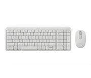 Logitech 920-013560 keyboard RF Wireless + Bluetooth English White