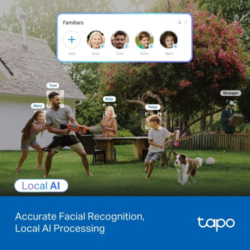TP-Link Tapo TC46 security camera Spherical IP security camera Indoor & outdoor 3840 x 2160 pixels Ceiling/Wall/Pole