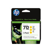 HP 712 3-pack 29-ml Yellow DesignJet Ink Cartridge