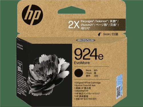 HP HP 924e EvoMore Black Original Ink Cartridge