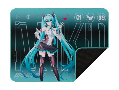 ASUS TUF Gaming P1 Hatsune Miku Edition Gaming mouse pad Turquoise