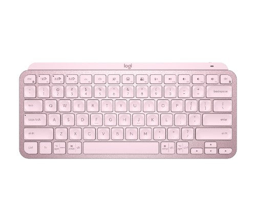 Logitech 920-010507 keyboard Universal RF Wireless + Bluetooth English Rose