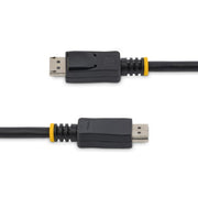 StarTech.com 5m (16.4ft) DisplayPort 1.2 Cable - 4K x 2K Ultra HD VESA Certified DisplayPort Cable - DP to DP Cable for Monitor - DP Video/Display Cord - Latching DP Connectors