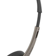 Verbatim 66556 headphones/headset Wired Head-band Calls/Music USB Type-A Black, Grey