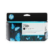 HP 738B 130-ml Black DesignJet Ink Cartridge print head Thermal inkjet