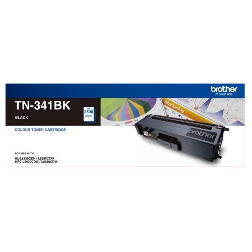 Brother TN-341BK toner cartridge 1 pc(s) Original Black