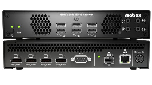 Matrox Extio N3408 KVM extender Receiver