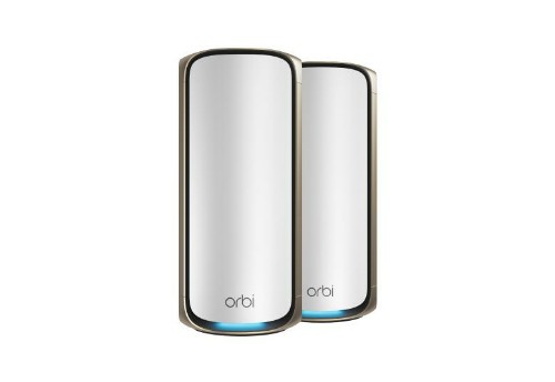 NETGEAR RBE972S-100APS mesh wi-fi system Quad-band (2.4 GHz / 5 GHz-1 / 5 GHz-2 / 6 GHz) Wi-Fi 6 (802.11ax) Grey 3 Internal