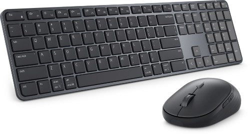 DELL Pro 7 Slim KM726 keyboard Mouse included Home/Office RF Wireless + Bluetooth QWERTY Icelandic Black