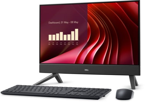 DELL EC24250 Intel® Core™ i5 i5-1334U 60.5 cm (23.8") 1920 x 1080 pixels All-in-One PC 16 GB DDR5-SDRAM 512 GB SSD Windows 11 Pro Wi-Fi 6E (802.11ax) Black