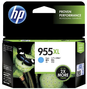 HP 955XL INK CARTRIDGE CYAN