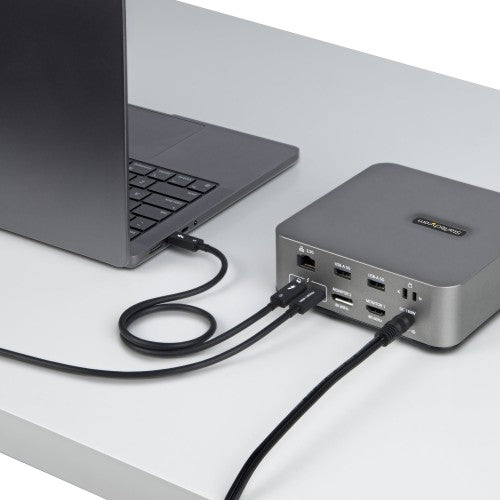 StarTech.com 1.5ft (50cm) Thunderbolt 5 Cable, 80Gbps/Up to 120Gbps, 240W PD, 8K 60Hz, Certified Thunderbolt Cable - Compatible w/Thunderbolt 4/USB4/USB-C