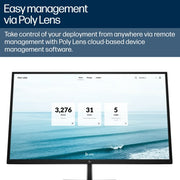 HP Poly Studio V52 USB Video Bar No Power Cord TAA