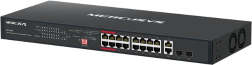 TP-LINK Mercusys MS120GP 20-Port Gigabit Rackmount Switch with 16-Port PoE+