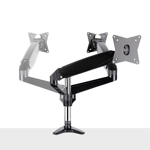 StarTech.com Desk Mount Monitor Arm for Single VESA Display up to 32" or 49" Ultrawide (17.6lb/8kg) - Full Motion Articulating & Height Adjustable - C-Clamp, Grommet - Single Monitor Arm