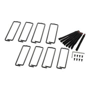 APC NetShelter Cable Management, Vertical Cable Manager, Rings, for NetShelter 750 and 800mm W Enclosures, Set of 8, 76 x 19 x 203 mm