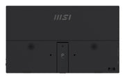 MSI PRO MP165 E6 portable TV/monitor Portable monitor Black 39.6 cm (15.6") LED 1920 x 1080 pixels