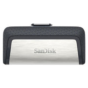 SanDisk 173338 USB flash drive 64 GB USB Type-A / USB Type-C Black, Silver