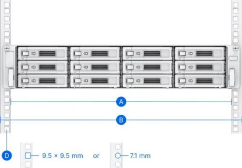 Synology RKS-02 rack accessory Rack rail kit