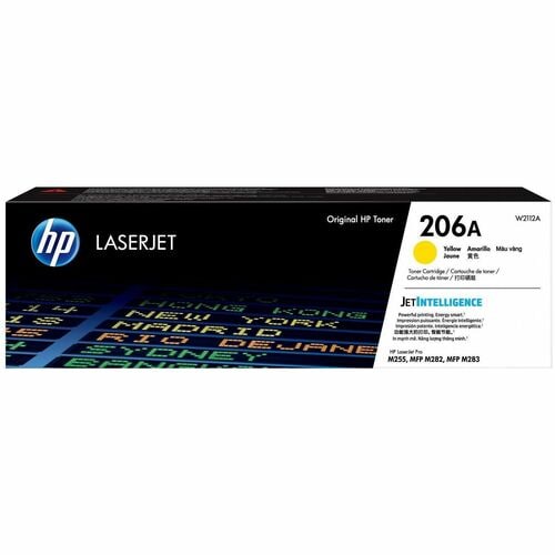 HP 206A YELLOW LASERJET TONER CARTRIDGE 1250 PAGES