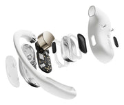 SHOKZ OpenFit Air Headset Wireless Ear-hook Calls/Music/Sport/Everyday Bluetooth White