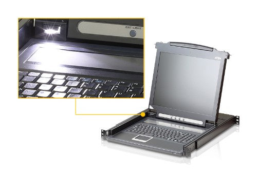 ATEN 19" LCD Console (USB - PS/2 VGA)