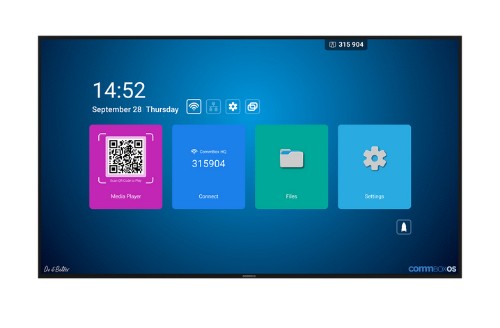 ATDEC BUNDLE: COMMBOX (CBDI0275) 75" INTELLIGENT GEN2 4K DISPLAY + ATDEC FMOTION WALLMOUNT